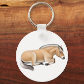 Norwegischer Fjord-Schlüsselanhänger Schlüsselanhänger (Vorderseite)