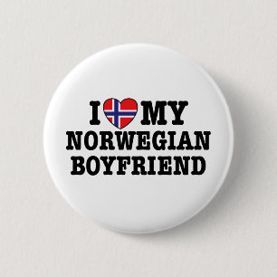 Norwegischer Freund Button
