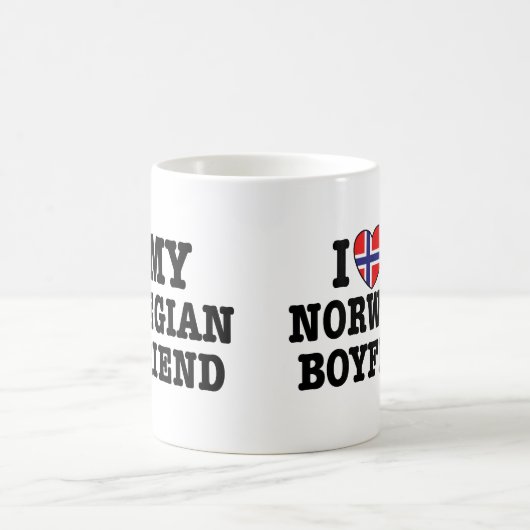 Norwegischer Freund Kaffeetasse (Mittel)
