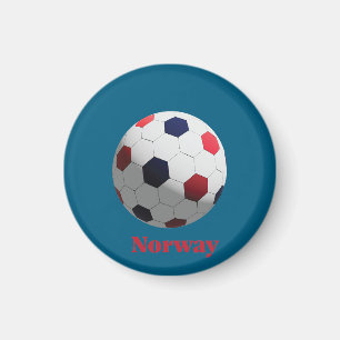 norwegischer Fußball Magnet