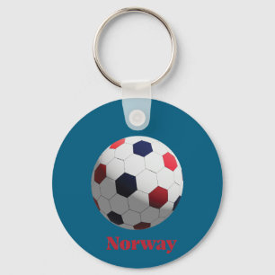 norwegischer Fußball Schlüsselanhänger