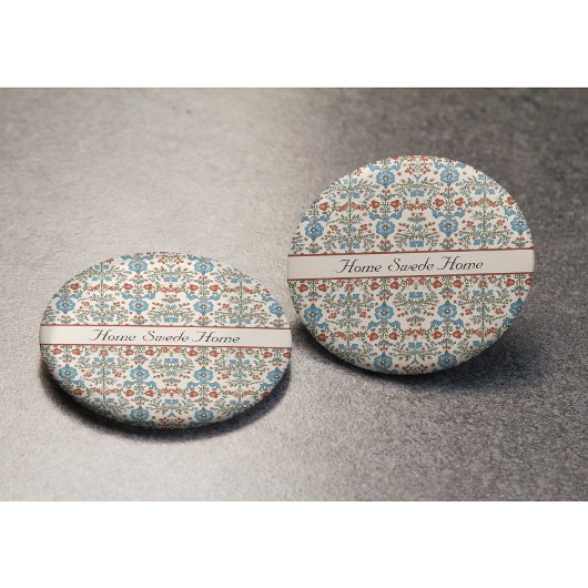 Norwegischer Garten, Brauch Button