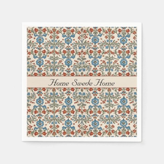 Norwegischer Garten, Brauch Serviette (Vorderseite)