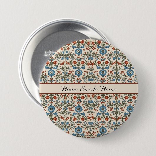 Norwegischer Garten, individuell Button (Vorne & Hinten)