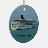 Norwegischer Geist Keramikornament (Rechts)