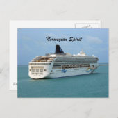 Norwegischer Geist Postkarte (Vorne/Hinten)