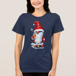 Norwegischer Gnome mit Cranberry Juice Cocktail Tri-Blend Shirt