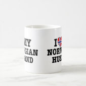 Norwegischer Husband Kaffeetasse (Mittel)