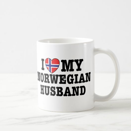 Norwegischer Husband Kaffeetasse (Rechts)
