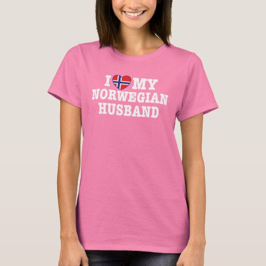 Norwegischer Husband T-Shirt (Vorderseite)
