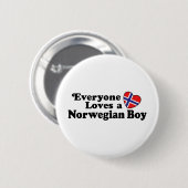 Norwegischer Junge Button (Vorne & Hinten)