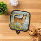 Norwegischer Lundehund Topflappen (Oben Unten)
