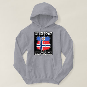 Norwegischer Minnesotaner Hoodie