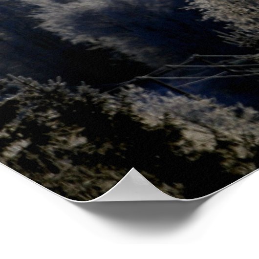 Norwegischer Morgenfrost Poster (Ecke)