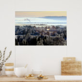 Norwegischer Morgenfrost Poster (Küche)