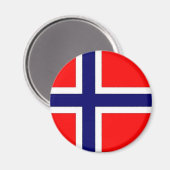 Norwegischer Preis Magnet (Vorderseite/Rückseite)