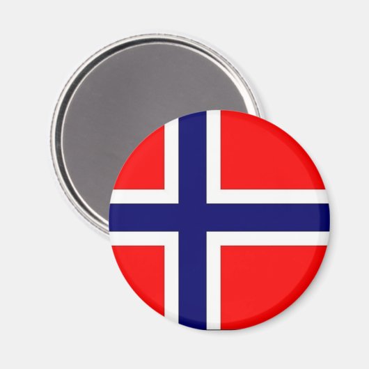 Norwegischer Preis Magnet (Vorderseite/Rückseite)
