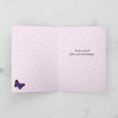 Norwegischer Rosa- und Lilatenname Karte (Innenseite)