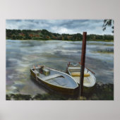 Norwegischer See Poster (Vorne)