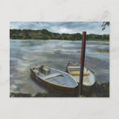 Norwegischer See Postkarte (Vorderseite)