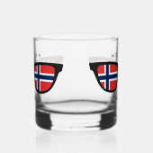 Norwegischer Shades-individuelle Name Whiskyglas (Links)
