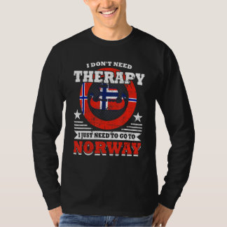 Norwegischer Skandinavien Hirsch Nordkappe Norwege T-Shirt