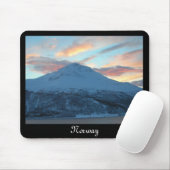 Norwegischer Sonnenaufgang Mousepad (Mit Mouse)