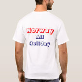 Norwegischer T - Shirt (Rückseite)