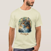 Norwegischer Waldkatze-T - Shirt (Vorderseite)