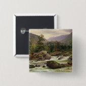 Norwegischer Wasserfall, 1840 Button (Vorne & Hinten)