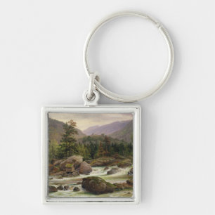 Norwegischer Wasserfall, 1840 Schlüsselanhänger