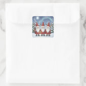 Norwegischer Weihnachts-Nisse, Aufkleber (Tasche)