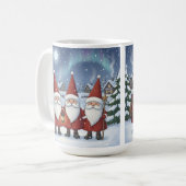 Norwegischer Weihnachts-Nisse, Kaffeetasse (Vorderseite Links)