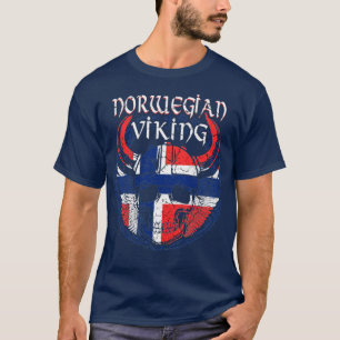 Norwegischer Wikingerschädel T-Shirt