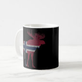 Norwegisches Camping Kaffeetasse (Vorderseite Links)