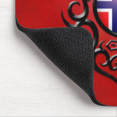 Norwegisches Eisen Stammes- Mousepad (Ecke)
