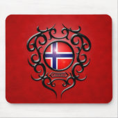 Norwegisches Eisen Stammes- Mousepad (Vorne)