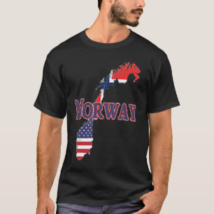 Norwegisches Erbe Ausland Norwegische Familie  T-Shirt