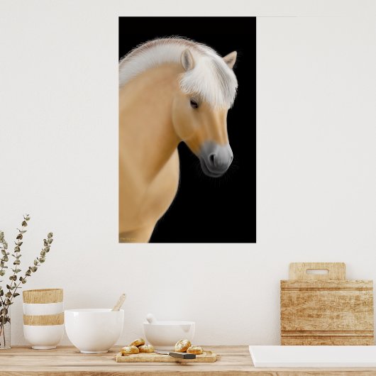 Norwegisches Fjord Horster Poster (Küche)