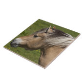 Norwegisches Fjord-Pferd Fliese (Seite)