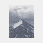 Norwegisches Foto Fleecedecke (Vorderseite)