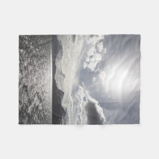 Norwegisches Foto Fleecedecke (Vorderseite (Horizontal))