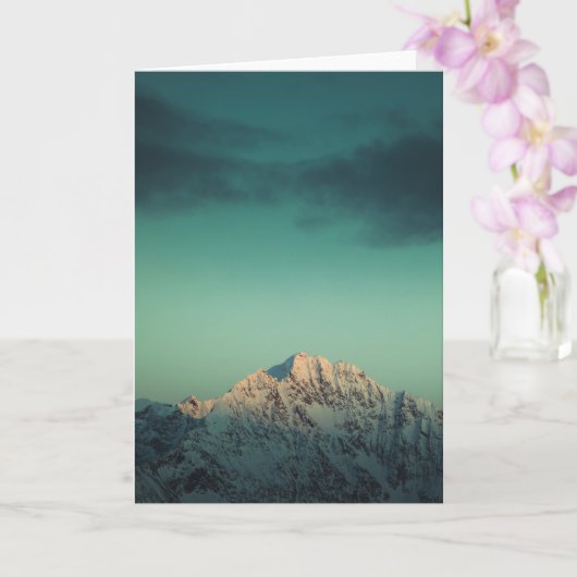 Norwegisches Foto für Berggebiete Karte (Orchidee)