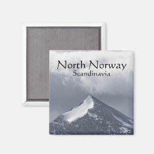 Norwegisches Foto für Berggebiete Magnet