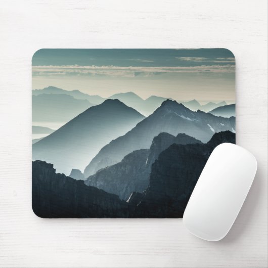 Norwegisches Foto für Berggebiete Mousepad (Mit Mouse)