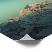 Norwegisches Foto für Berggebiete Poster (Ecke)