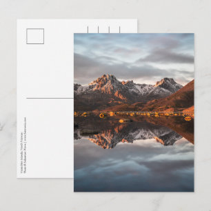 Norwegisches Foto für Berggebiete Postkarte
