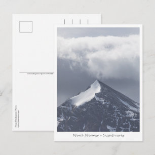 Norwegisches Foto für Berggebiete Postkarte