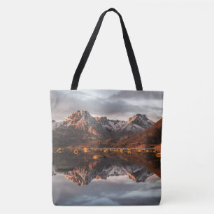 Norwegisches Foto für Berggebiete Tasche