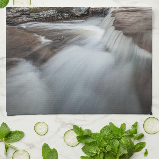 Norwegisches Foto Geschirrtuch (Gefaltet)